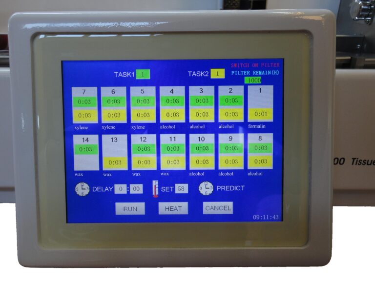 Atp1000 Automaic Tissue Processor Benchtop_panel control